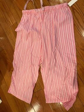 Nautica Women’s Pink Striped Pajama Pants
